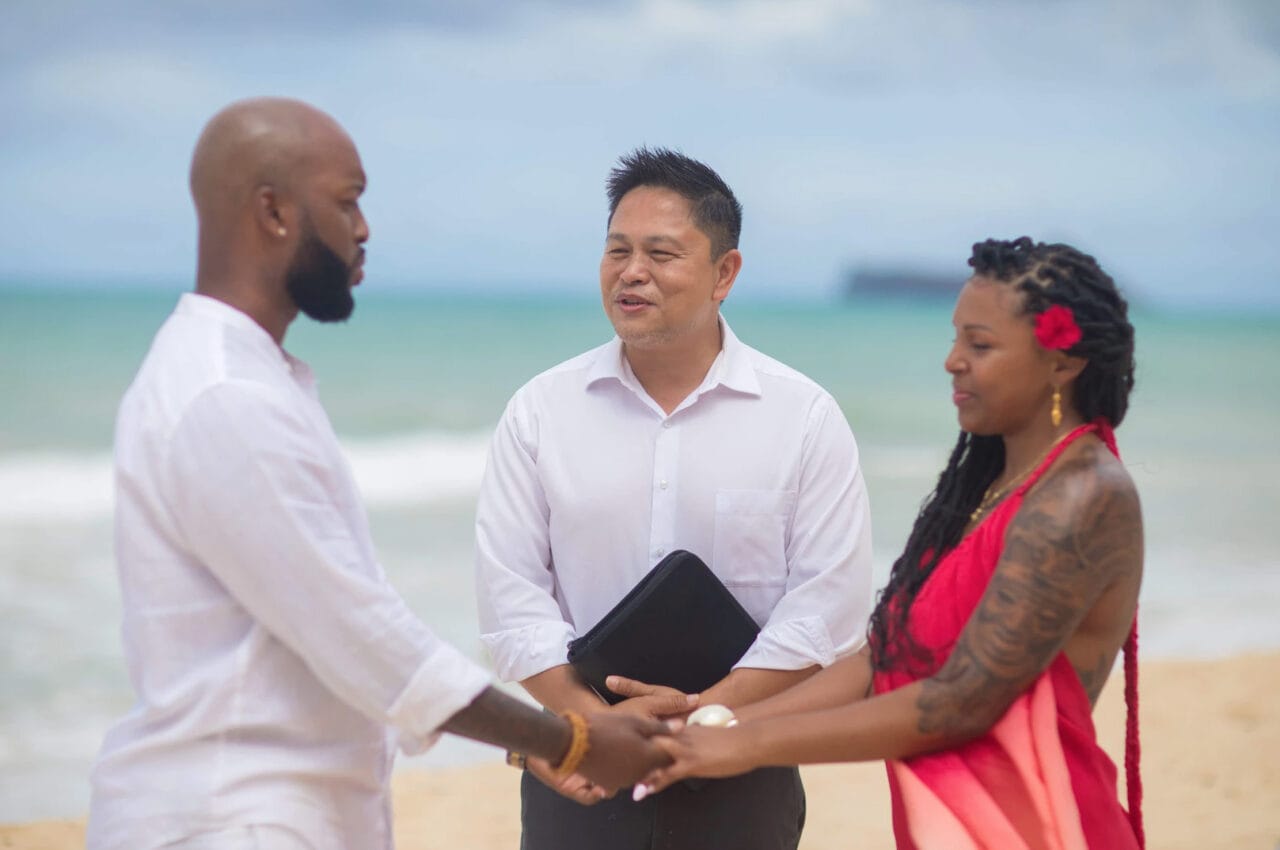 Reverend James Chun Hawaii Wedding Style
