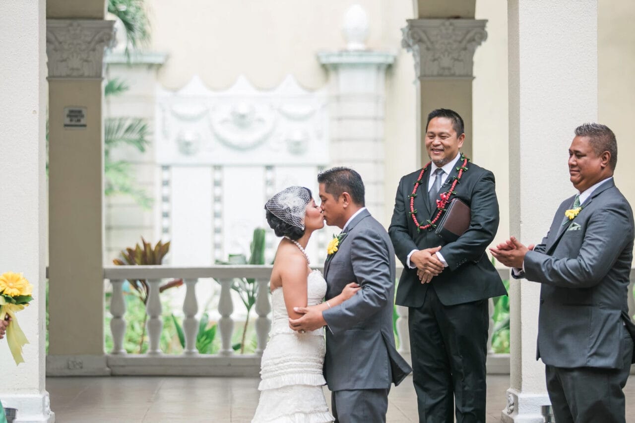 Reverend James Chun Hawaii Wedding Style